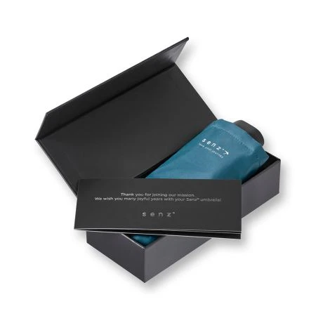 Senz Micro Foldable Paraplu Spring Lake Blue - Afbeelding 4