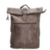 Hide & Stitches Paint Rock Rolltop Rugzak 13.3" Taupe