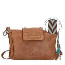 Micmacbags Friendship Schoudertasje Bruin