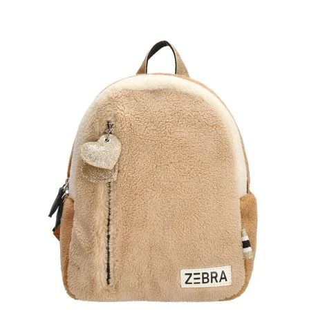 Zebra Girls Rugzak S Fluffy Beige Multi