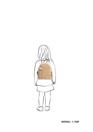 Zebra Girls Rugzak S Fluffy Beige Multi - Afbeelding 6