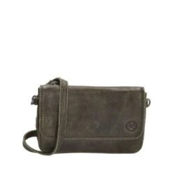 Hide & Stitches Paint Rock Crossover Schoudertas 20074 Olijfgroen