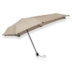 Senz Senz Mini Foldable Storm Paraplu Brown Rice