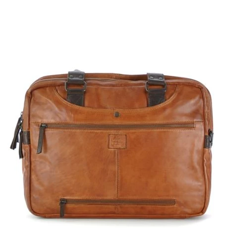 Bear Design Cow Lavato Leandro Laptoptas 15" Bruin - Afbeelding 2