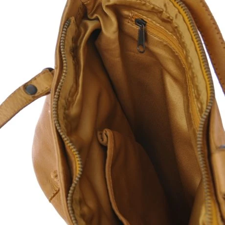 Bear Design Cow Lavato Sandy Schouder / Rugtas Geel - Afbeelding 4