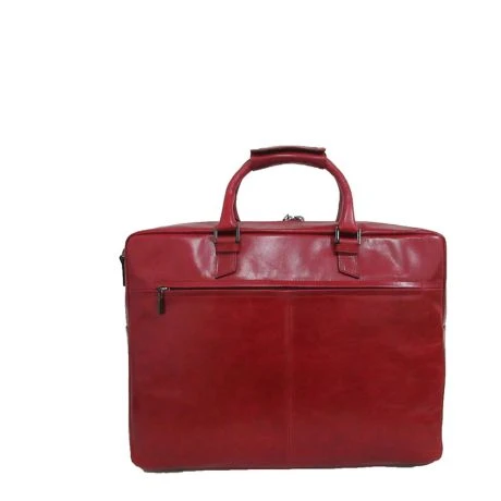Claudio Ferrici Pelle Vecchia Workbag 15" Red - Afbeelding 3