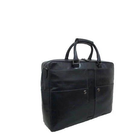 Claudio Ferrici Pelle Vecchia Workbag 15" Navy - Afbeelding 2
