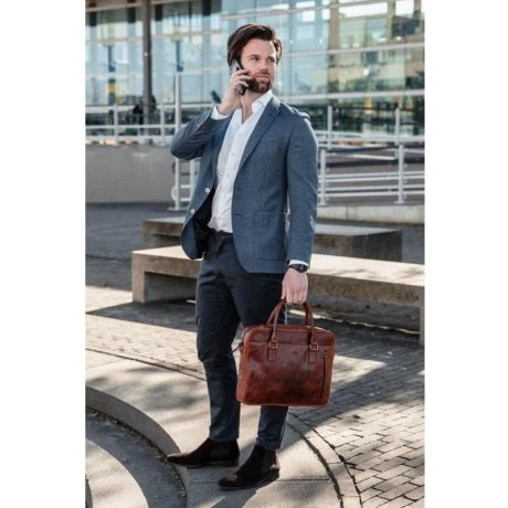 DSTRCT Premium Collection Laptopbag 14" Black - Afbeelding 4