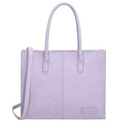 Zebra Natural Bag Kartel Lisa Lila Purple