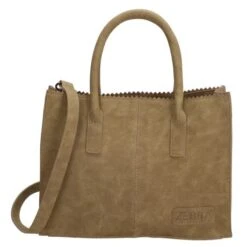 Zebra Natural Bag Lisa XS Handtas Olijfgroen