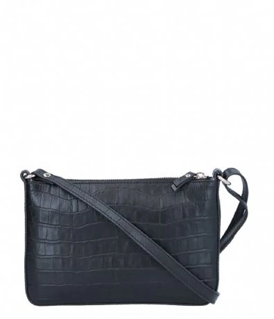 LouLou Essentiels Classy Croc 25 Crossbody Black - Afbeelding 4