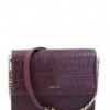 LouLou Essentiels Classic Croc 27 Crossbody Cacao