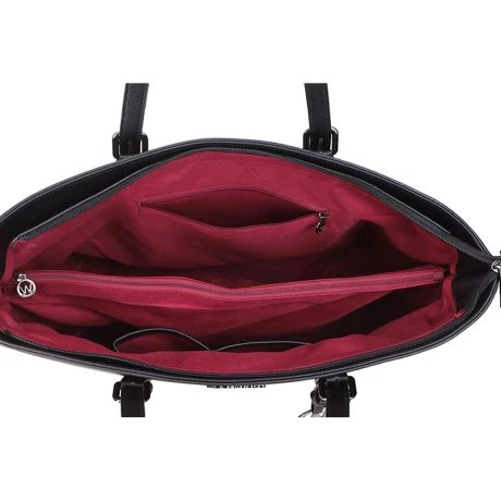 Wimona Kyara-One Schoudertas Black - Afbeelding 5