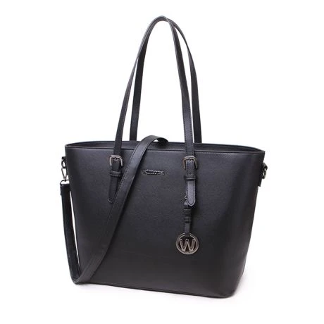 Wimona Kyara-One Schoudertas Black - Afbeelding 2