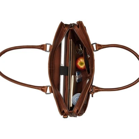 Burkely Antique Avery Dames Laptoptas 15.6" Cognac - Afbeelding 5