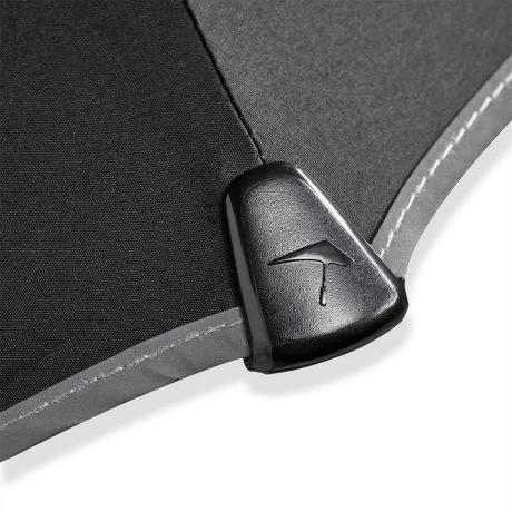 Senz Original Large Stick Paraplu Black Reflective - Afbeelding 3