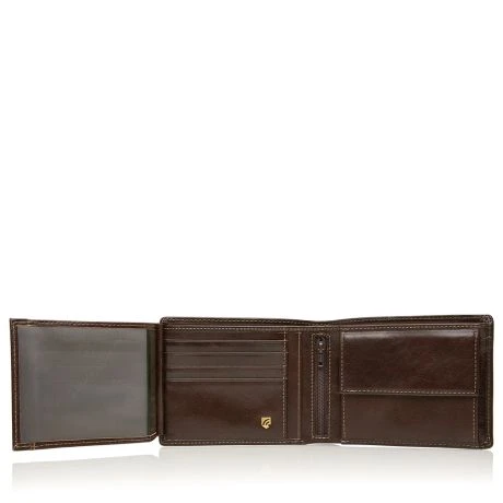 Castelijn & Beerens Gaucho Billfold Met Binnenrits RFID Mocca - Afbeelding 5