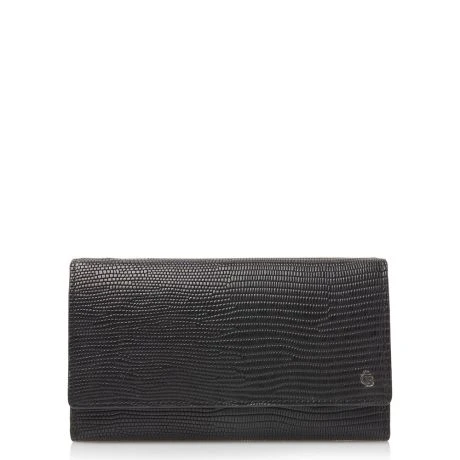 Castelijn & Beerens Donna Dames Portemonnee Overslag 6 Pasjes RFID Zwart