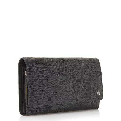 Castelijn & Beerens Donna Dames Portemonnee Overslag 6 Pasjes RFID Zwart - Afbeelding 3