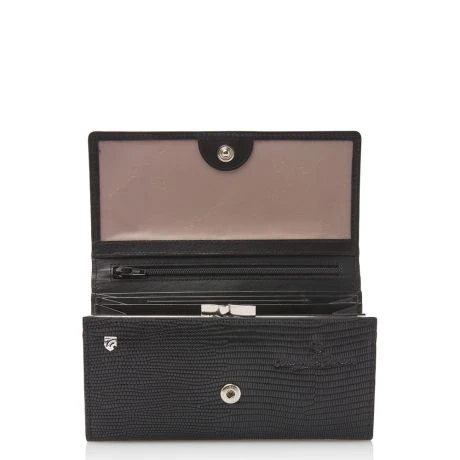 Castelijn & Beerens Donna Dames Portemonnee Overslag 6 Pasjes RFID Zwart - Afbeelding 4