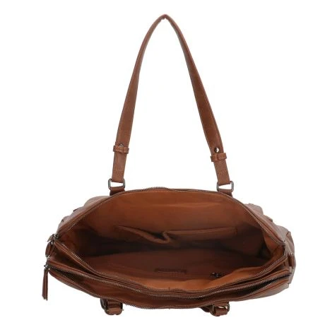 Enrico Benetti Caen Laptop Business Tas 17" Cognac - Afbeelding 5