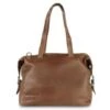 Plevier Skye Leren Dames Laptoptas 14" Taupe