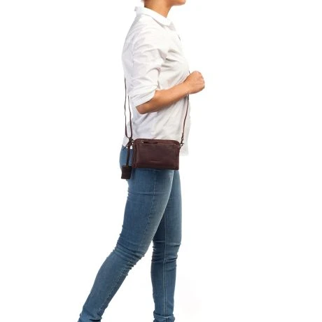 Burkely Antique Avery Mini Bag Schoudertas Brown - Afbeelding 5