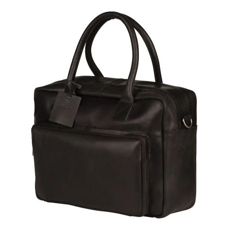 Burkely Vintage Mitch Worker 14" Schoudertas Black - Afbeelding 2