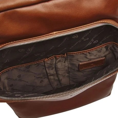 Castelijn & Beerens Firenze Laptoprugzak 15.6'' Tablet Lichtbruin - Afbeelding 5