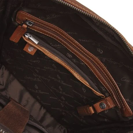 Castelijn & Beerens Firenze Laptoprugzak 15.6'' Tablet Lichtbruin - Afbeelding 6