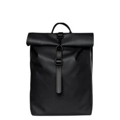 Rains Original Rolltop Rucksack Mini Black