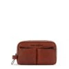 Piquadro Harper Toiletry Bag Tobacco