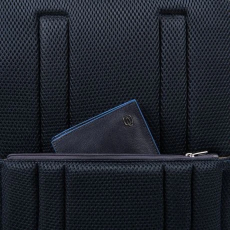 Piquadro Urban Fast Check PC Backpack 15.6'' Dark Blue - Afbeelding 7