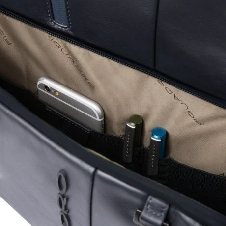 Piquadro Urban Fast Check PC Backpack 15.6'' Dark Blue - Afbeelding 4