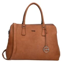 Charm London Bromley 13.3" Laptoptas Cognac