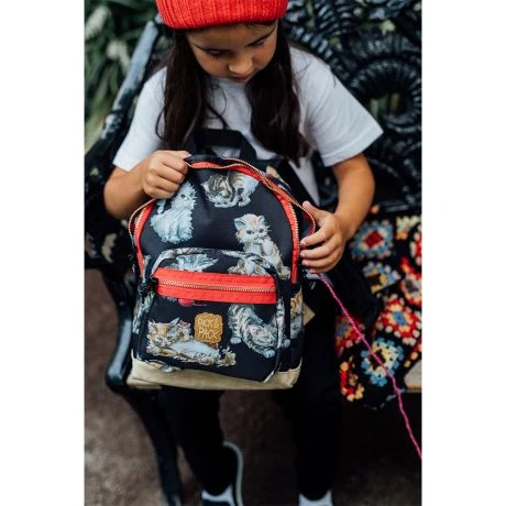 Pick & Pack Cute Rugzak S Kittens Black - Afbeelding 5