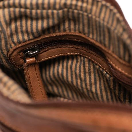 Daniel Ray Carlsbad Schoudertas Cognac - Afbeelding 5