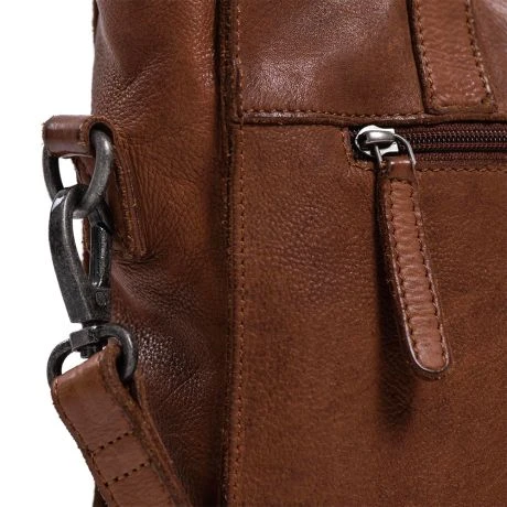 Daniel Ray Berkeley Shopper Schoudertas Cognac - Afbeelding 4