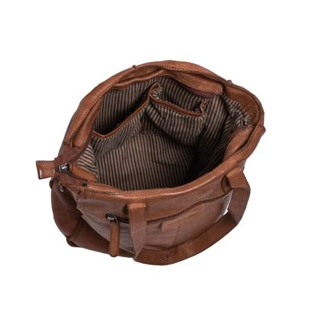 Daniel Ray Berkeley Shopper Schoudertas Cognac - Afbeelding 5