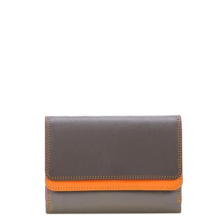 Mywalit Double Flap Purse Portemonnee Fumo