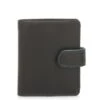 Mywalit Tri-Fold Tab Wallet Portemonnee Black Grey