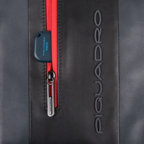 Piquadro Urban Computer IPad Air/ Pro 11" Mini Backpack Black/Grey Blue - Afbeelding 2