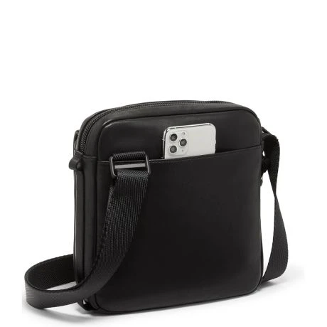 Tumi Alpha Bravo Junior Crossbody Black Leather - Afbeelding 4