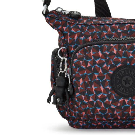 Kipling Gabbie Mini Schoudertas Happy Squares - Afbeelding 5