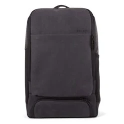 Salzen Alpha Backpack Leather Charcoal Black