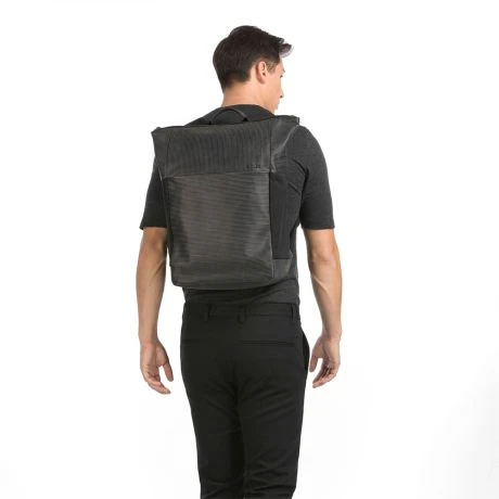 Salzen Vertiplorer Plain Backpack Leather Aligned Smoke - Afbeelding 10