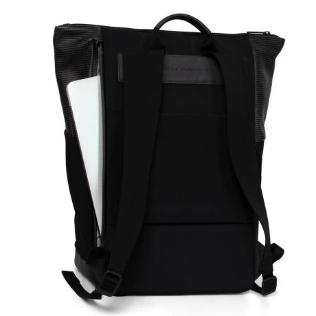 Salzen Vertiplorer Plain Backpack Leather Aligned Smoke - Afbeelding 5
