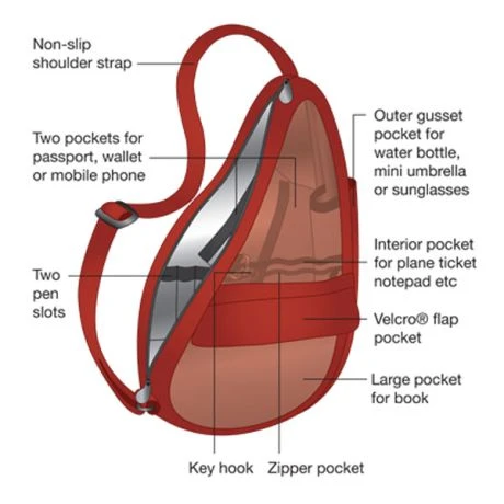 The Healthy Back Bag Leather S Lake Blue - Afbeelding 5