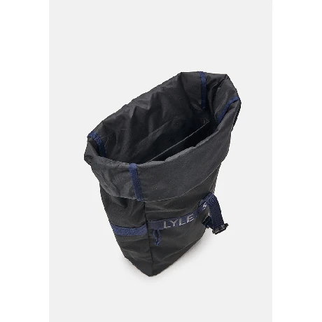 Lyle & Scott Recycled Rolltop Backpack Black - Afbeelding 3