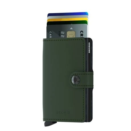 Secrid Mini Wallet Portemonnee Matte Green Black - Afbeelding 2